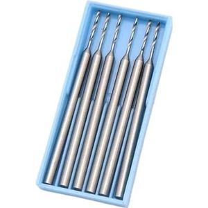 ZHLWei Gravureboor van wolfraamstaal met schacht van 2,35 mm en roterende vijl van 0,6-2 mm for ivoorkern-snijnaaldgereedschappen