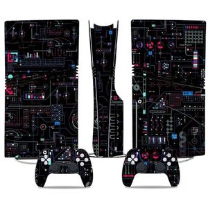 Voor PS5 PRO Skin Digital Edition Console En Controller Vinyl Cover Skins Wraps Krasbestendig, Compatibel Met Voor PS5 Digital Edition Pro 27181 Geen Schuimvorming Bubbelvrij