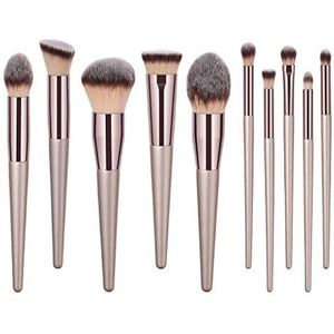 Professionele make-up borstels oogschaduw foundation schoonheid cosmetica 10 stuks