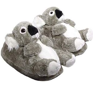 Sleeper'z - Pluche pantoffels in de vorm van een Koala - Originele grappige voor dames en heren - 42/44 (XL)