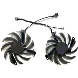 Vervangende ventilator CF-12915S voor INNO3D voor GeForce voor RTX 3080 10GB TWIN X2 OC Black Gold Extreme Edition grafische kaart(A pair of fans)