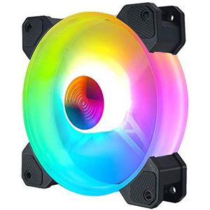 12cm Desktop PC Koelventilator LED verlichting RGB Chassis Fan Controller Afstandsbediening