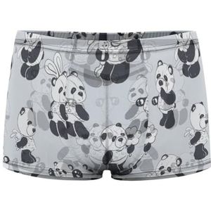 Grappige beer panda heren boxer slips sexy shorts mesh boxers ondergoed ademende onderbroek string