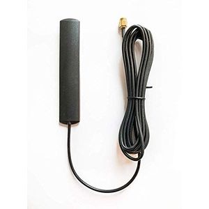 Technikkram Antenne SMA 868 MHz voor CCU3 CCU2 Raspberry Pi CUL USB CC1101 GSM ELV bouwpakket RaspberryMatic pivCCU Homematic Fibaro Pigtail kabel (zelfklevende antenne 5 dbi)