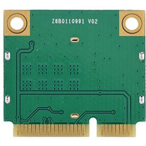 Wifi-kaart, Mini WIFI PCI-E netwerkkaart Dual Band 2.4G/5 Ghz draadloze netwerkkaart voor pc voor desktop