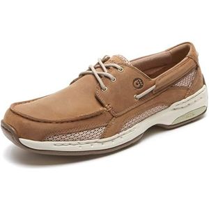 Dunham Men's Captain Boat Shoe,Tan,13 D US