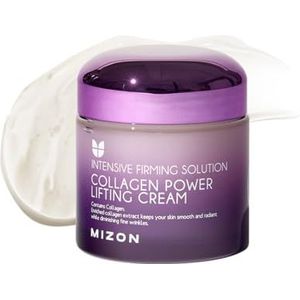 [MIZON] COLLAGEN POWER LIFTING CREAM (75ml) Korean Skincare - Dag en nacht anti-aging en intensieve hydratatie - 75% marine collageen - Vermindert fijne lijntjes en ouderdomsvlekken