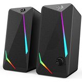 Redragon - GS510 - Desktop Luidspreker - RGB - 2.0-kanaals met USB en 3,5 mm kabel