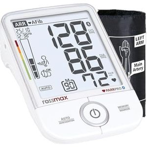 ROSSMAX X9 - Bloeddrukmeter - Automatische en Klinisch Gevalideerde - Detecteert AFib - USB Type C-poort