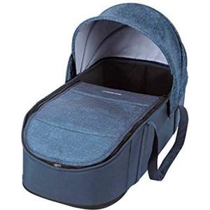 Maxi-Cosi Laika Babykuip, zeer licht (slechts 1,5 kg) en gevoerd soft-kinderwagenopzetstuk, geschikt voor de kinderwagen Maxi-Cosi Laika, babydraagtas bruikbaar vanaf de geboorte, Nomad Blue