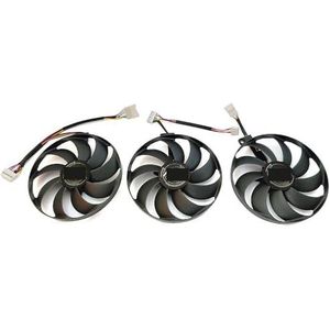 1SET T129215SU FDC10H12S9-C RTX 2080 Ti GPU-ventilator, voor ASUS voor ROG-STRIX-RTX, 2080Ti, 2080S, 2070S GAMING Videokaartkoelventilator(FAN)