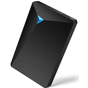 Draagbare HD externe harde schijf 2 tb/500g/320g, USB 3.0 High-speed mobiele back-up opslag, geschikt voor pc, desktopcomputer, Macbook, Ps4, Xbox, Smart Tv (2TB, zwart)