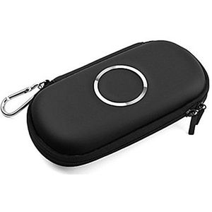 Hard Carryer Bag Pouch Case Cover Voor PSP 3000 2000 1000 - Zwart