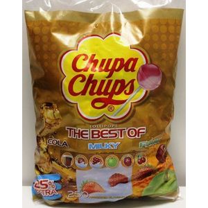 Chupa Chups - Lolly's The Best Of (Navulzak) - 6x 250 stuks