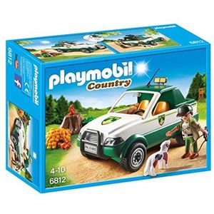 Playmobil 6812 Country Forest Pick Up Truck, leuke fantasierijke rollenspel, speelsets geschikt voor kinderen vanaf 4 jaar