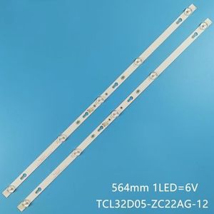 Led-achtergrondverlichting for 32F6B TCL 32S5300 32S6400 L32S6500 4C-LB320T-HRBTCL32D05-ZC22AG-12 TCL32D05-ZC22AG-16 CJ9W04 V4 08-32F6000-LP(10 piece For 5TV)