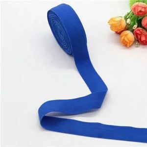 20mm rubberen band vouw elastische band 2cm voor ondergoed broek beha rubberen kleding verstelbare zachte tailleband elastisch 20mm 5m-blauw-2cm