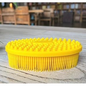 Hoogwaardige sensorische stofborstel voor kinderen of autisme, zachte siliconen lichaamsreiniger, 2-in-1 sensorische stofborstel, ergotherapie, siliconen spons, borstel