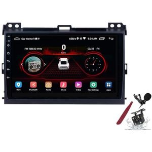 Android 15 Auto Stereo Radio voor T-oyota Prado (2004-2009) 9 inch 2K Aanraakscherm 2000 * 1200 Android hoofdunit multimedia speler met Carplay GPS Navi BT 5G WiFi DSP SWC,K3 pro plus