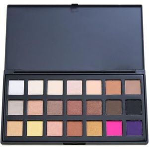 MQPALZKD 21 kleuren oogschaduwplaat aarderook make-up kleur plaat kraal mat
