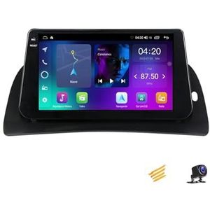 ZARAPLUS Android 13 2 DIN Bluetooth Autoradio 9 Inch Touchscreen Voor Renault Kangoo 2015~2018 Met AHD Achteruitrijcamera/GPS-Navigatie/BT/Stuurwielbediening/Koelventilator/Multimediaspeler,NF1