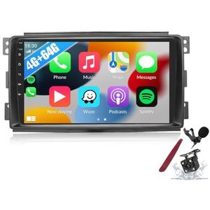 Android 15 autoradio voor B-enz Smart Fortwo (2005-2010) 9 inch 2K aanraakscherm Android hoofdunit multimediaspeler met Carplay, GPS-navigatie, BT 5G, WiFi, DSP, SWC,K2 pro