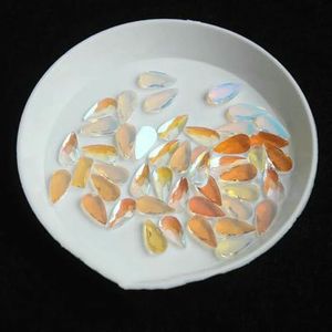 Transparante stijl Flat Back Nail Rhinestone Speciaal gevormde kristallen Nail Art Stones 3D Gepersonaliseerde decoratie-20-100st