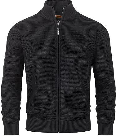 Indicode - INLayton - Gebreid Vest - Zwart