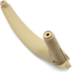 auto linksvoor binnen binnendeur handvat Voor BM&W Voor X6 Voor E71 2007-2013 Interieur Linker Rechter Passagiersur Trekhenl Binnenbekleding Paneel Vervanging(Left Beige)