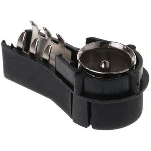 Audio- & videoantennes voor auto 1-10 stuks auto-autoradio-stereo-ISO mannelijke krimpantenne-adapter voor het omzetten van kale draden Autoradio Antenne