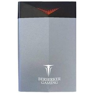 Externe behuizing Gamer Goths Silver-Red Berserker Gaming