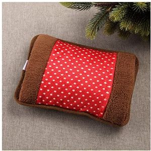 Mini warm water bottlehot, warmwaterkruik hoogwaardig kristal fluweel warm water warme zakken zak geen water warmwaterflessen gratis injectiegereedschap (maat: 2) (Maat: 1)