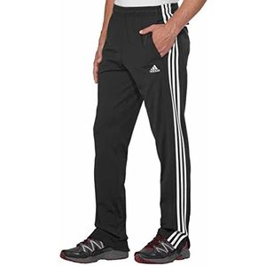 adidas Essential Tricot Zip Pants for Men, Black, Medium