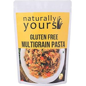 Naturally Yours Pasta Multi-Grain Gluten-Free | 100% Natural & Vegetarian | Corn Amaranth Bengal Gram Jowar Rice | Easy to Cook & Rich in Fibre | 200g