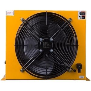 Aluminium hydraulische oliekoeler 150L/min oliewarmtewisselaar geschikt for graafmachines, luchtcompressoren AH1417T Laag geluidsniveau(110DC)