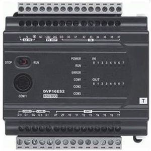 LMNCBVYA Compatible DVP16ES200T PLC Programmable Controller - ES2 Series for Industrial Automation and Control Systems
