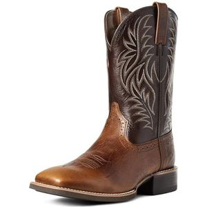 SENELK Cowboylaarzen voor heren, vintage westernlaarzen