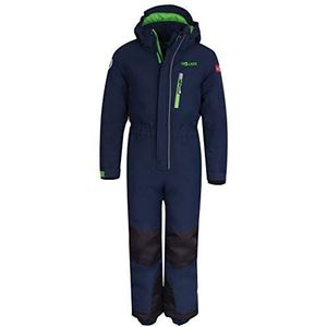 Trollkids kinderen waterdicht sneeuw- en skipak isfjord, marineblauw, 128 cm