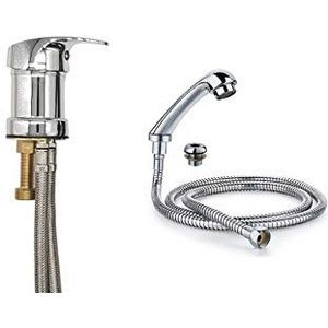 Mengkraan voor waterkraan, Sonsan sproeierset kapper set handdouche voor gootsteen wastafelset ...