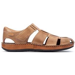 Pikolinos Platte sandalen van leer Tarifa voor mannen, Castor, 39 EU