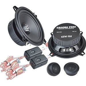 Iridium GZIC 13X Auto Luidspreker Compo-System 280 Watt voor BMW 3 Serie E36 01/91-04/98 Inbouwplaats voor Voetruimte