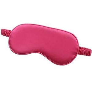 Oogmasker voor slapen oogschaduw slapen oogmasker cover ooglap blinddoek solide draagbare rust ontspannen oogschaduw cover zachte pad (zilver)