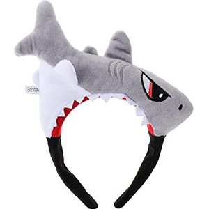 XQB-371 Halloween-haarband, grappig feestcadeau voor volwassenen en kinderen, haaienhoofdbanden