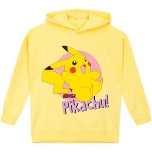 Pokemon-hoodie voor meisjes | Pikachu-hoodie | Gele hoodie voor meisjes | Leeftijden 5 tot 12 jaar | 122