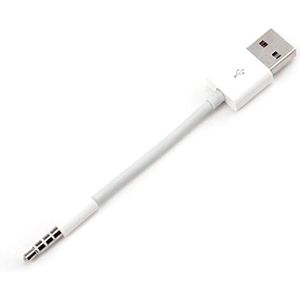 iSeventy9 USB Kabel Adapter 3,5 mm Jack Data Charger voor Apple iPod Shuffle 3 4 5 6 Generatie