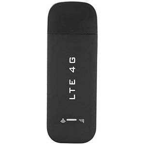 Draadloze netwerkkaart, plug en play, 100 Mbps high-speed netwerkaccessoires, ondersteuning voor 4G WIFI draadloze toegang, zwart USB 2.0 voor / 2003