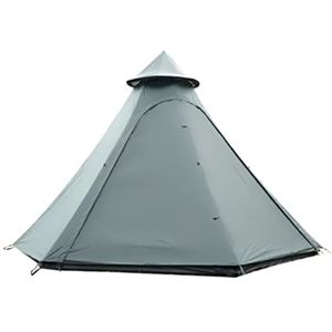 Tent voor Camping Piramide Camping Tent Dubbele Regendichte Tent 4-6 Personen Waterdichte Grote Outdoor Tent Wandeltent Campingtent (Color : B, Size : 380x330x240cm)