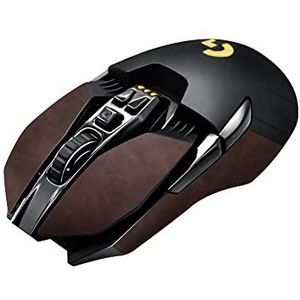 Ultradunne Comfortabele Zweetbestendige Muis Anti-slip Grip zelfklevende Tape voor Logitech G903 (bruin)