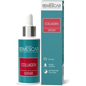 Remescar Collageen Serum 30 ml - Gezicht serum met Hyaluronzuur, Anti Aging en hydraterende serum voor een stevige huid, Moisturizer voor gevoelige huid en alle huidtypes, met Microbiome Technologie
