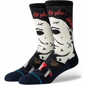 Stance Michael Myers Crew Sokken Halloween Film Horror Film Navy Kalf, marineblauw, Medium